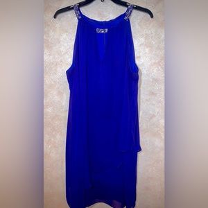 Royal Blue mini dress